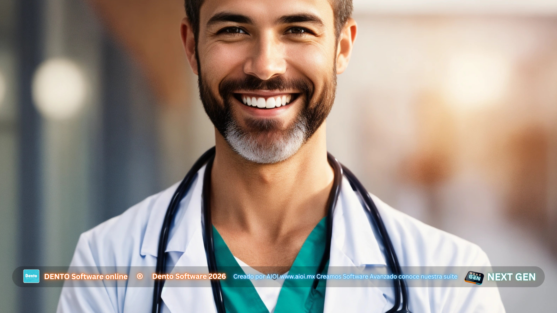 Software dental DENTO — pantalla de inicio